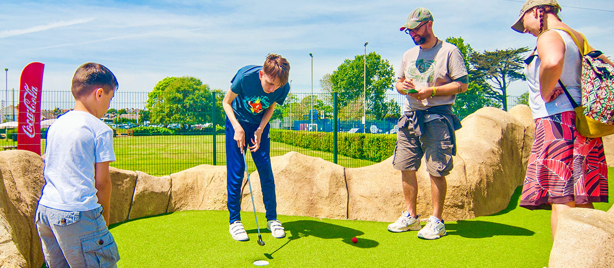 Crazy golf image
